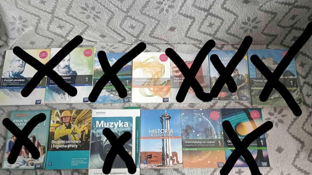 Książki Klasa 1 Średnia TANIO!!!
