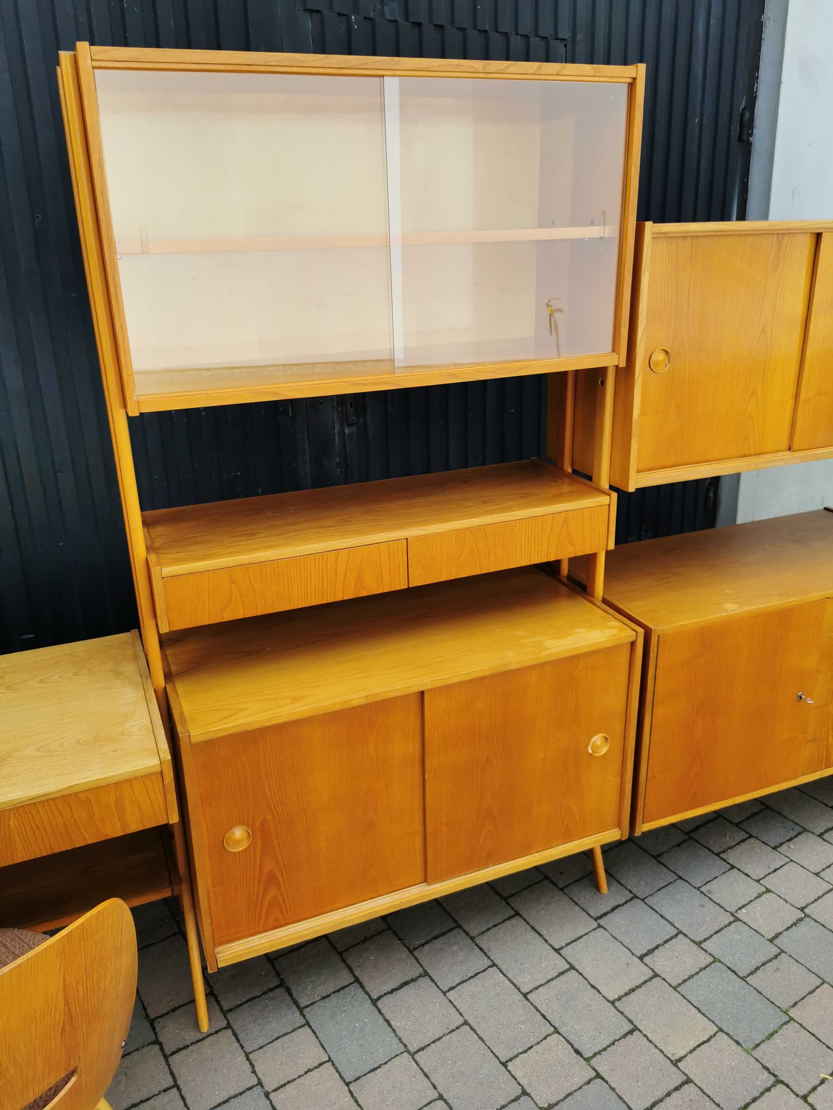 Meblościanka modułowa MONTI 300, proj. F. Jirák, Czechosłowacja '60