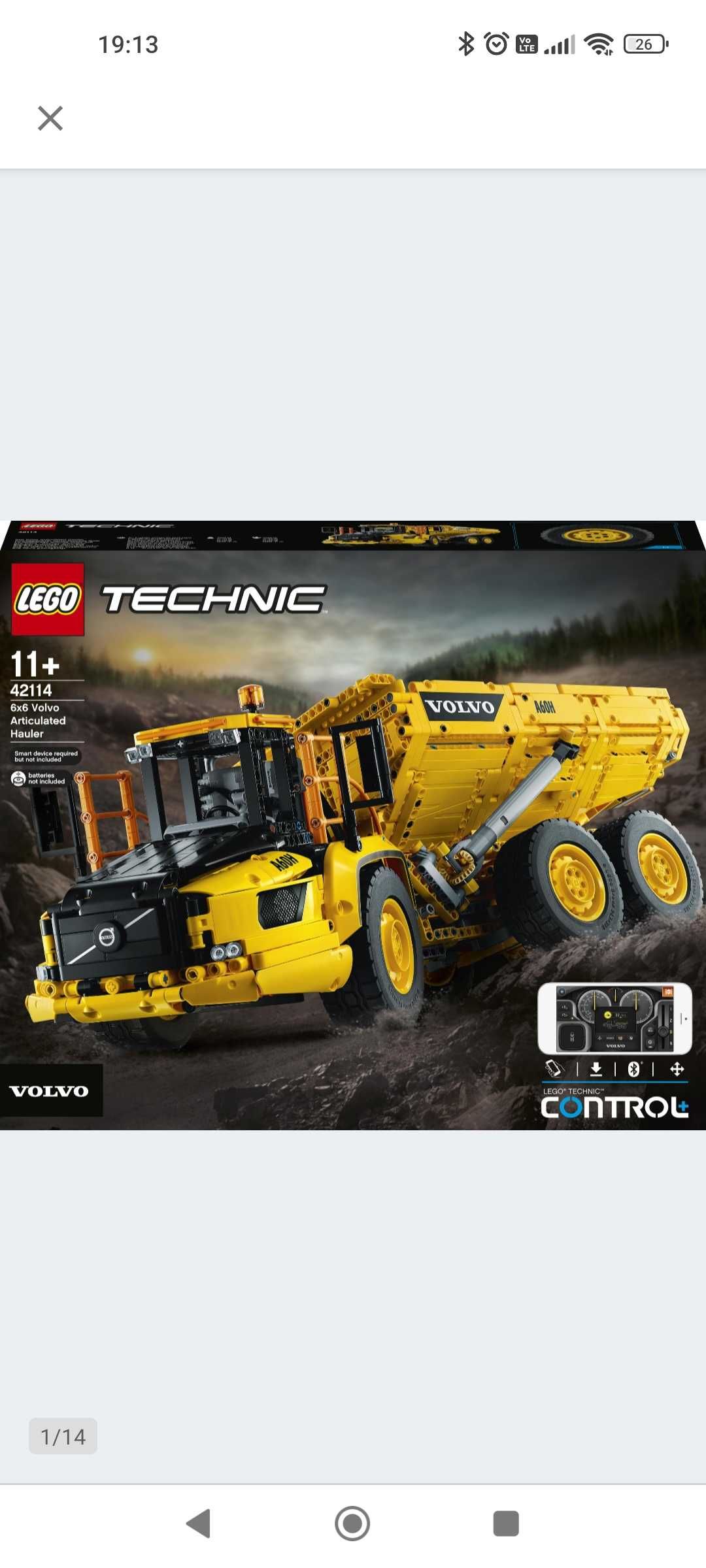 Duży zestaw LEGO TECHNIC 42114 kompletne bez kartonu 2193 klocków