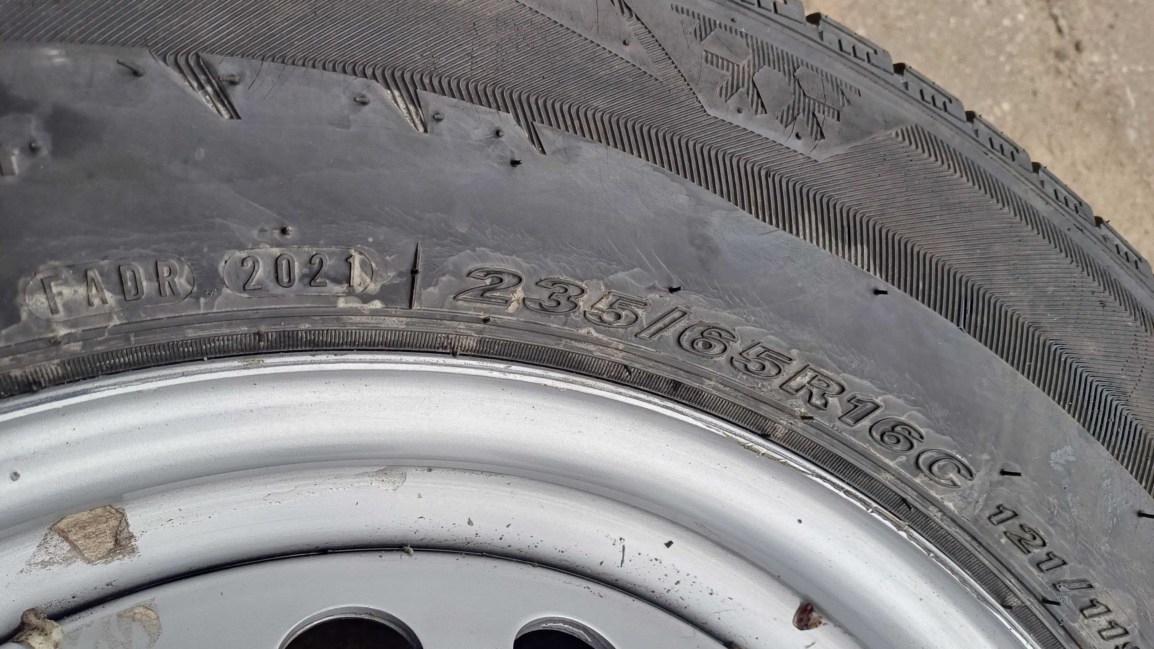 Koło zapasowe Iveco Daily 6x125 235/65 R16C
