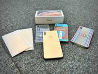 iPhone XS Max GOLD ZŁOTY stan IDEALNY zestaw pudełko
