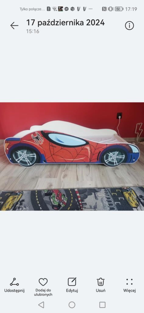 Sprzedam łóżko dziecięce