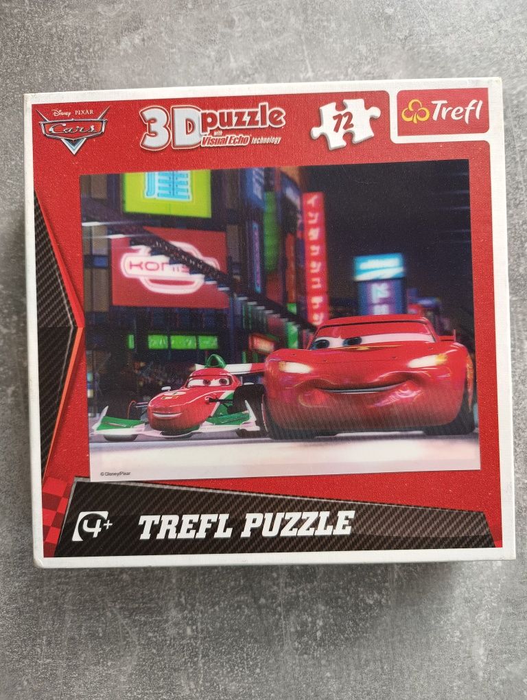 Puzzle 3D Disney Cars Auta