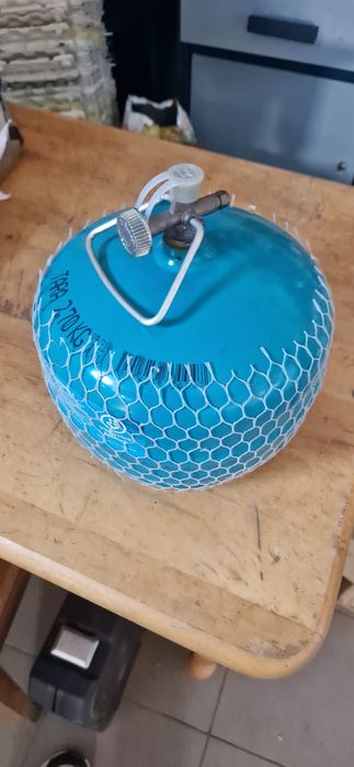 Butla turystyczna 2kg gazowa pusta