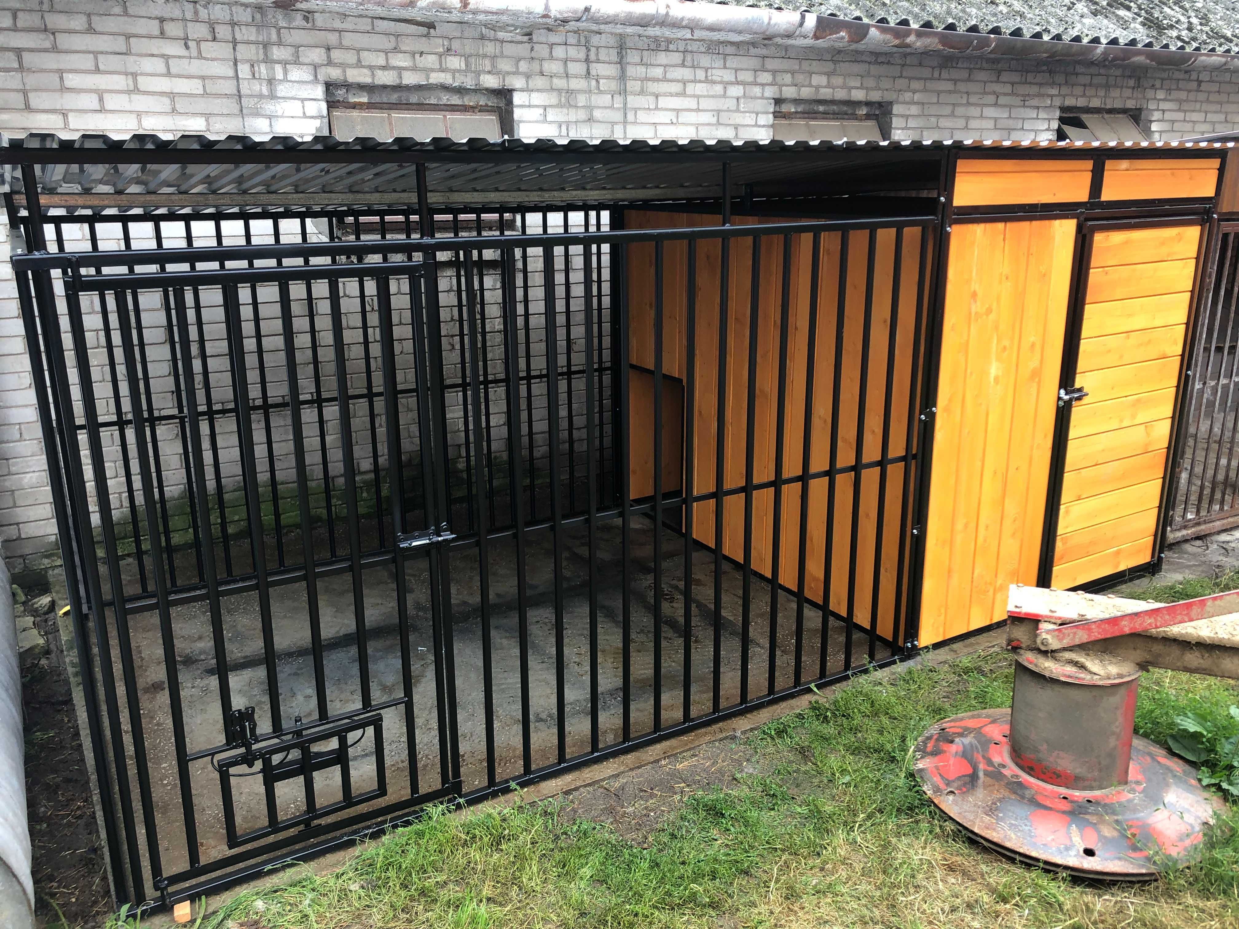 Kojec dla psa,kojec spawany-konstrukcja stalowa.