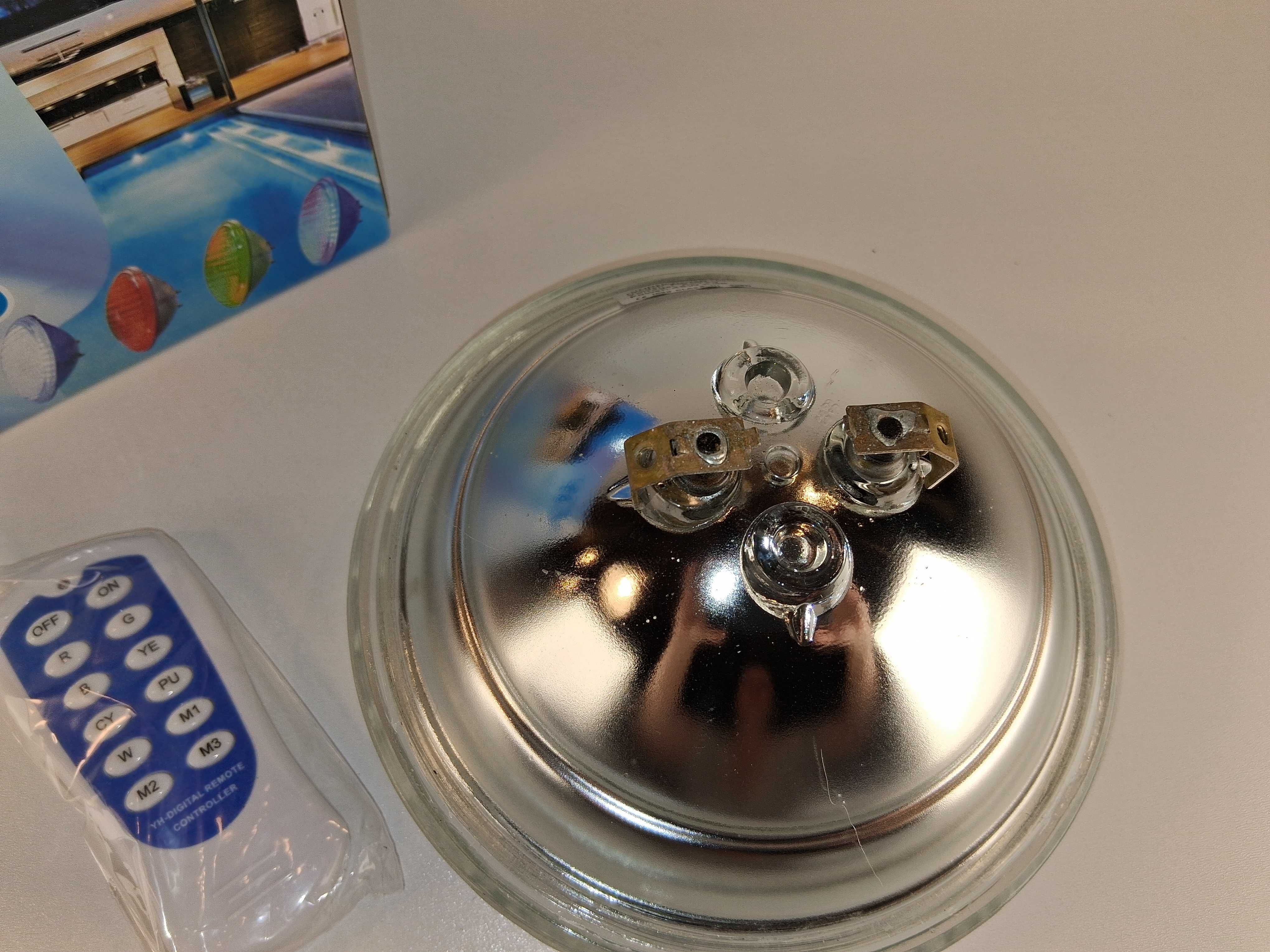 E139 Lampa LED Basenowa Podwodna RGB Pilot IP68 48W PAR56