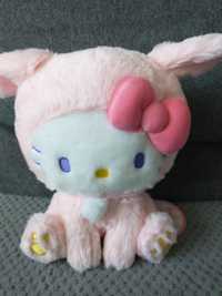 Hello Kitty maskotka w stroju puchatego króliczka Sanrio nowa