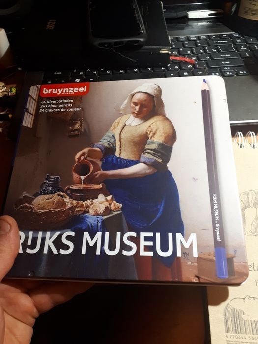 Проф Набор художественных карандашей Dutch Masters 24 цвета Ян Вермеер