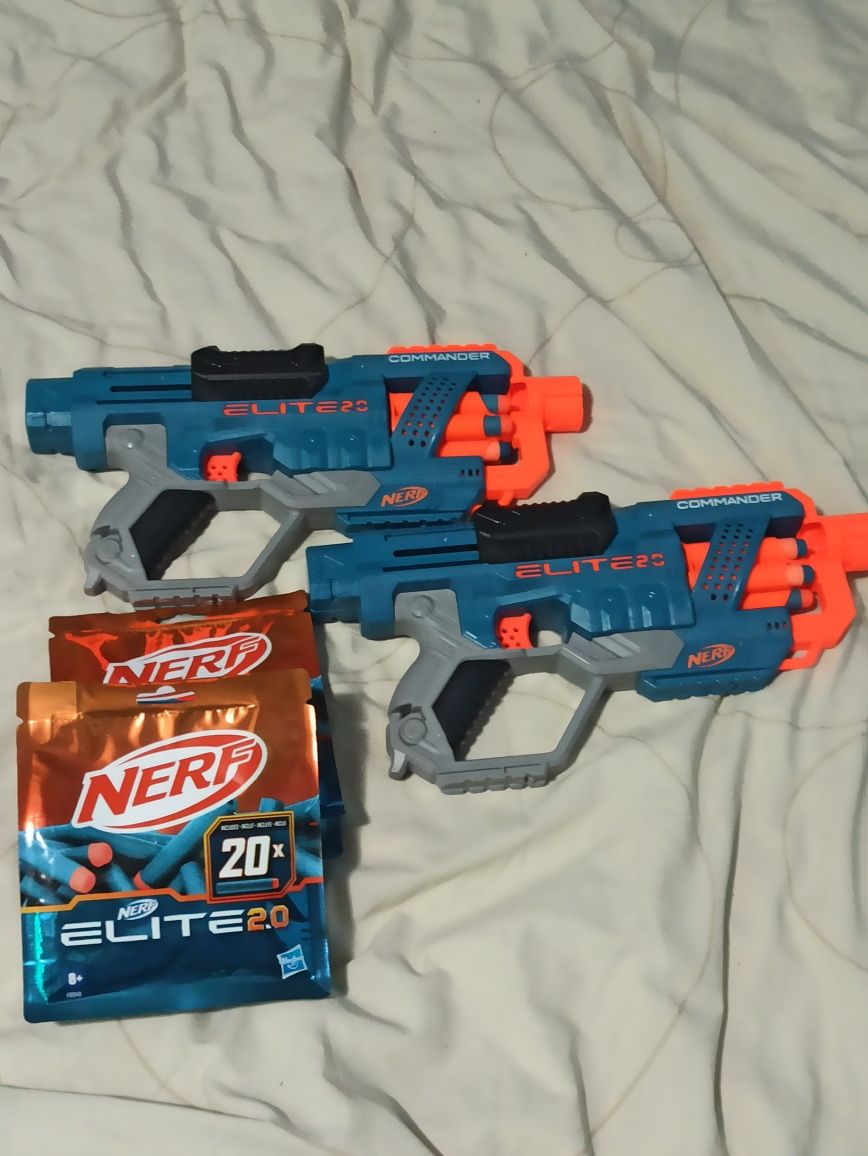 Pistolet na strzałki ×2  Commander elite