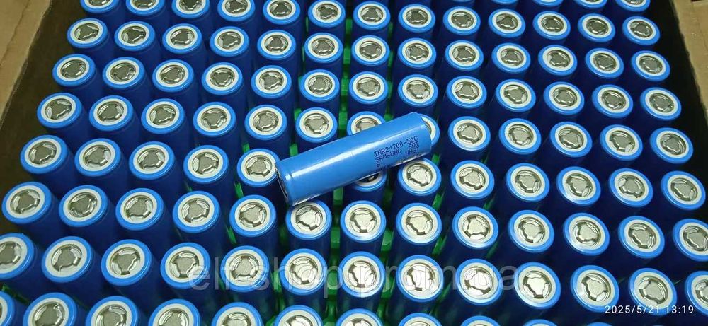 акумулятори Samsung 21700 50GB