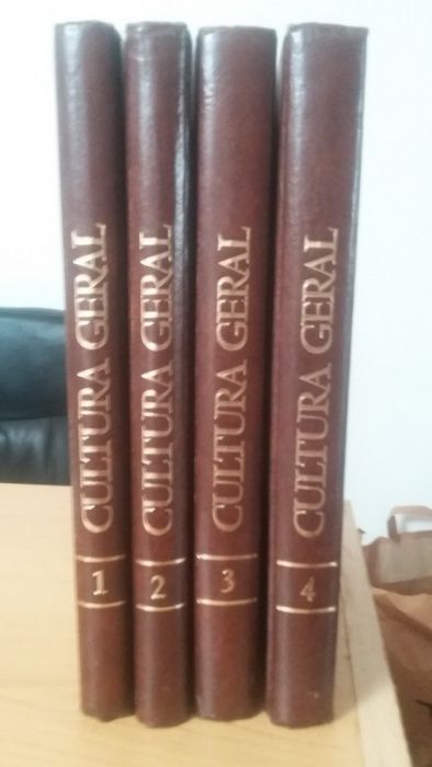 Enciclopédia completa Cultura Geral ( 4 volumes)