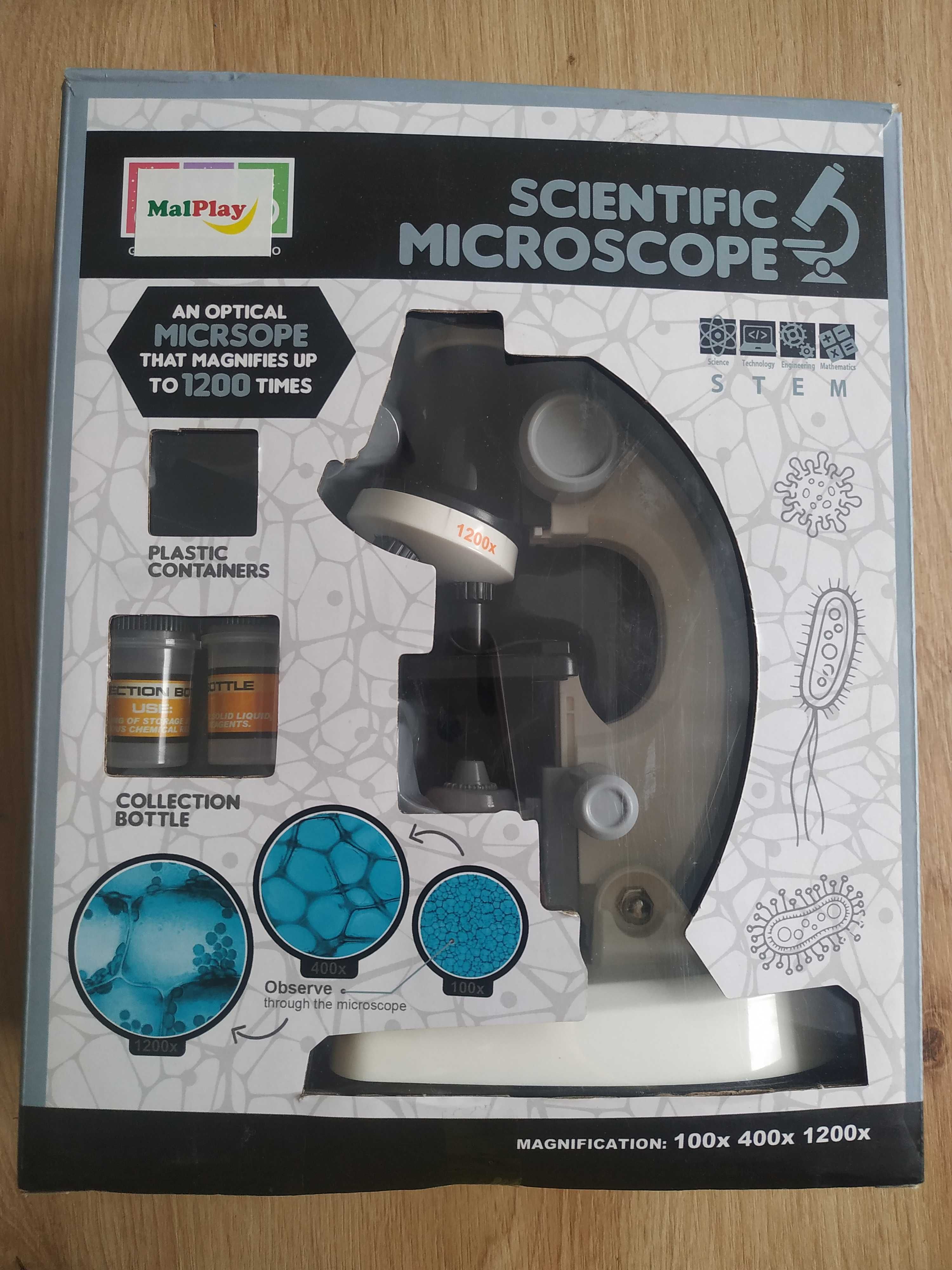 Mikroskop dla dzieci z akcesoriami
