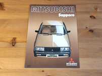 Prospekt katalog folder MITSUBISHI SAPPORO - 1983 r. -