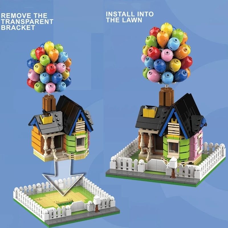 Set Lego modular / Up Altas aventuras / casa do balao