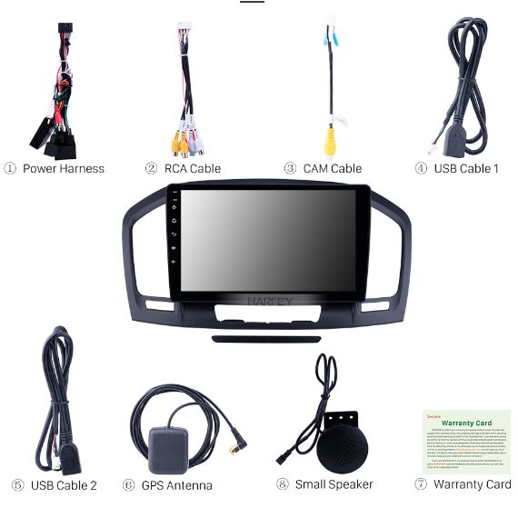 Radio nawigacja ANDROID Opel Insignia 2008=2014 WiFi USB Bluetooth GPS
