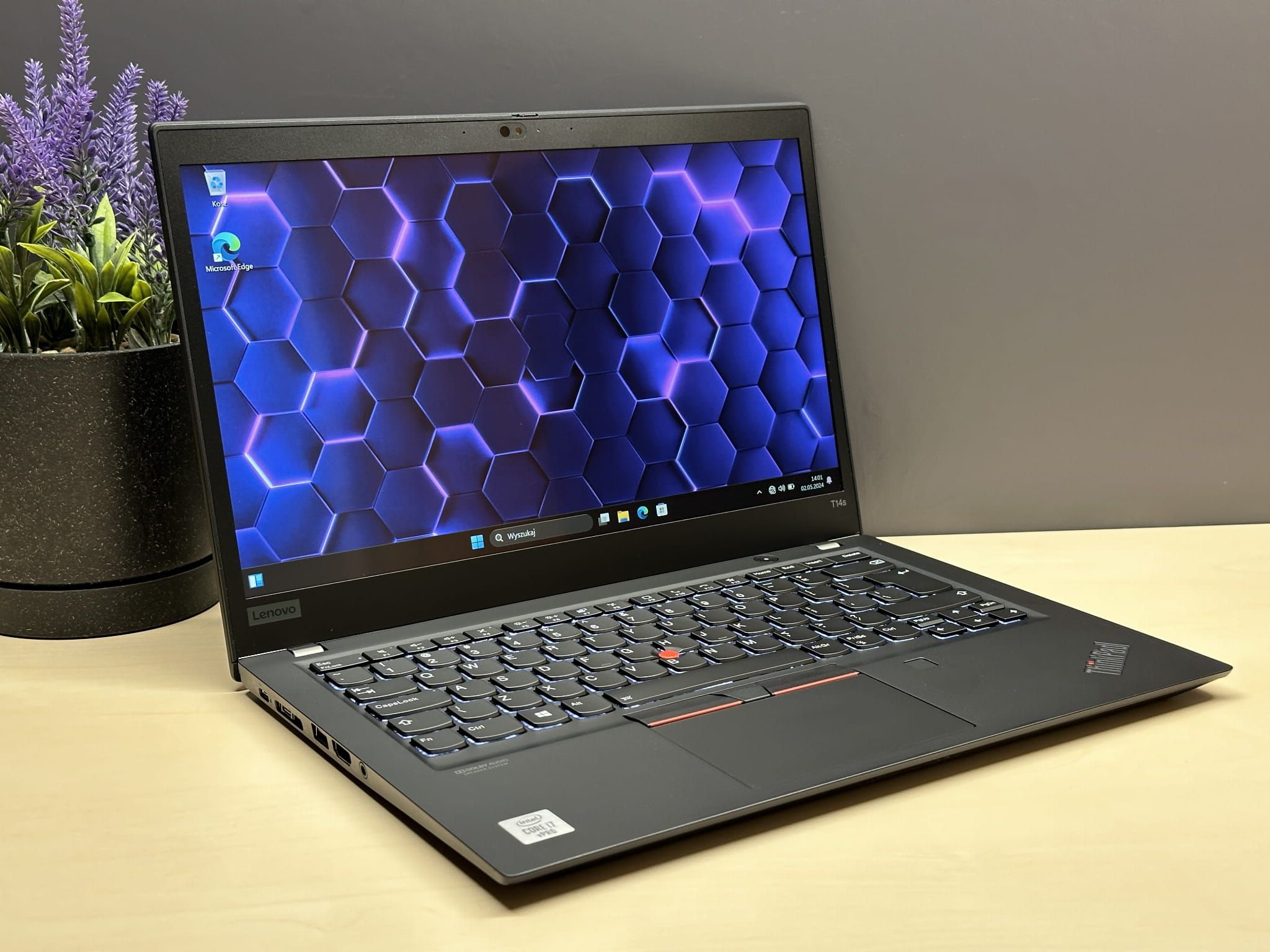 Laptop Lenovo ThinkPad T14s Gen 1 | i7-10610U / 32GB RAM / FHD / DOTYK