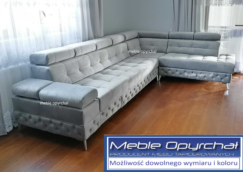PRODUCENT!!! NOWOSC piekny naroznik XXL kryształki na wymiar NR. 422