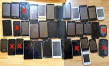 Лот телефонів Techno Nokia Samsung Sony