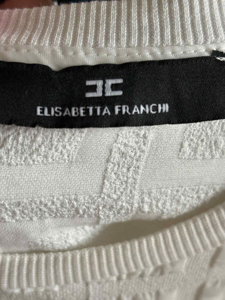 Sukienka Elisabetta Franchi S/M biust 96cm stan bdb