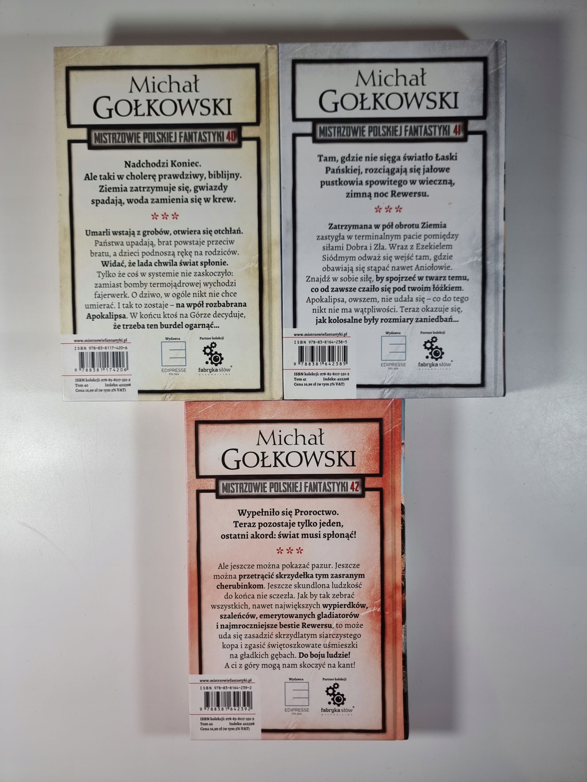 Michał Gołkowski / Komornik / Mistrzowie Polskiej Fantastyki 40-42