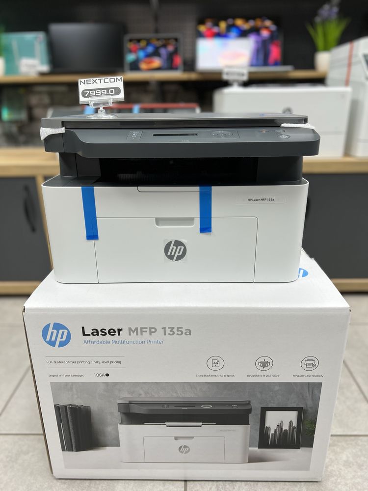 БФП / МФУ HP Laser 135a, принтер, ксерокс, сканер, нов. Документи ФОП