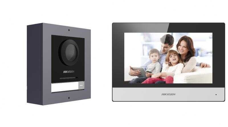 Kit videoporteiro HIKVISION DS-KIS602(B)