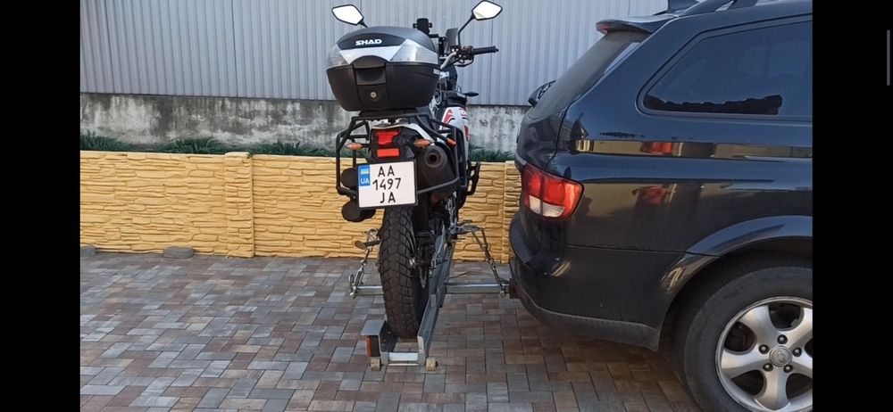 Мотохвіст. Кріплення для перевозки мотоцикла