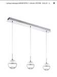 Lampa wisząca Montefio 1 Chrom stan używana