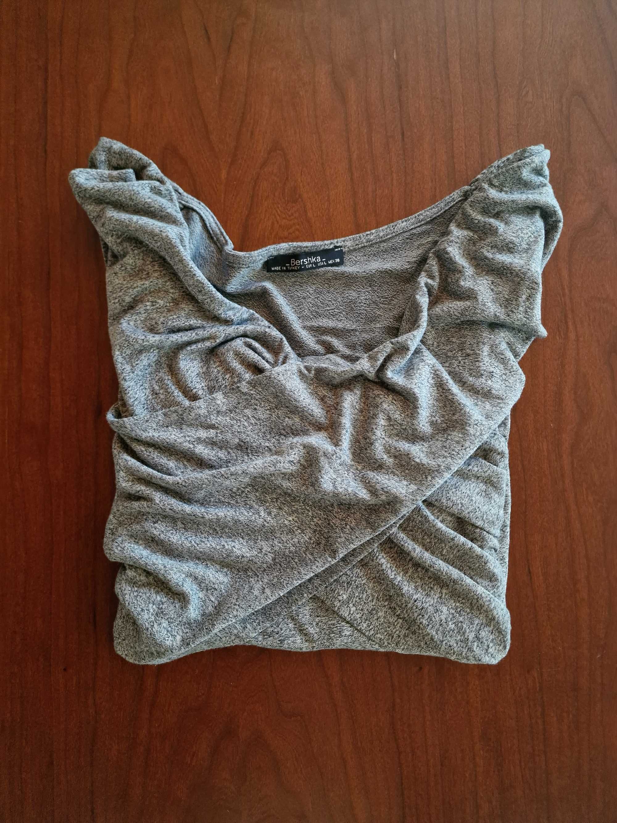 Camisola cinzenta da Bershka