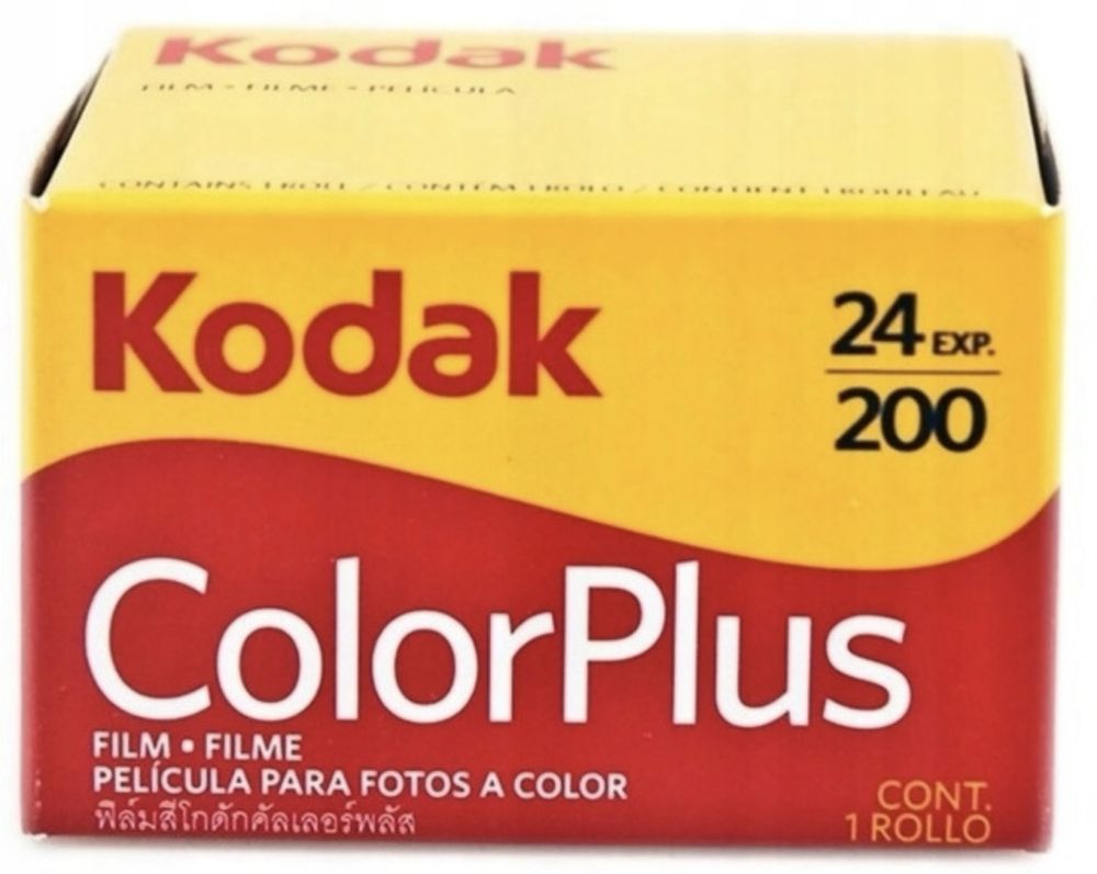 Klisza kolorowa kodak ColorPlus 200/24 35mm