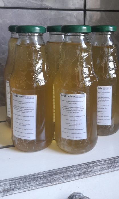 Syrop z mięty 330 ml