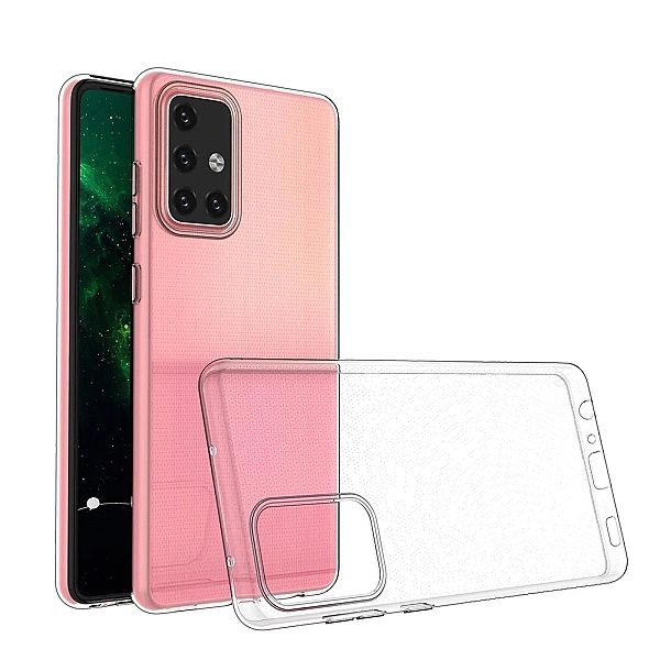 Żelowy pokrowiec etui Ultra Clear 0.5mm Samsung Galaxy A72/4G przezroc