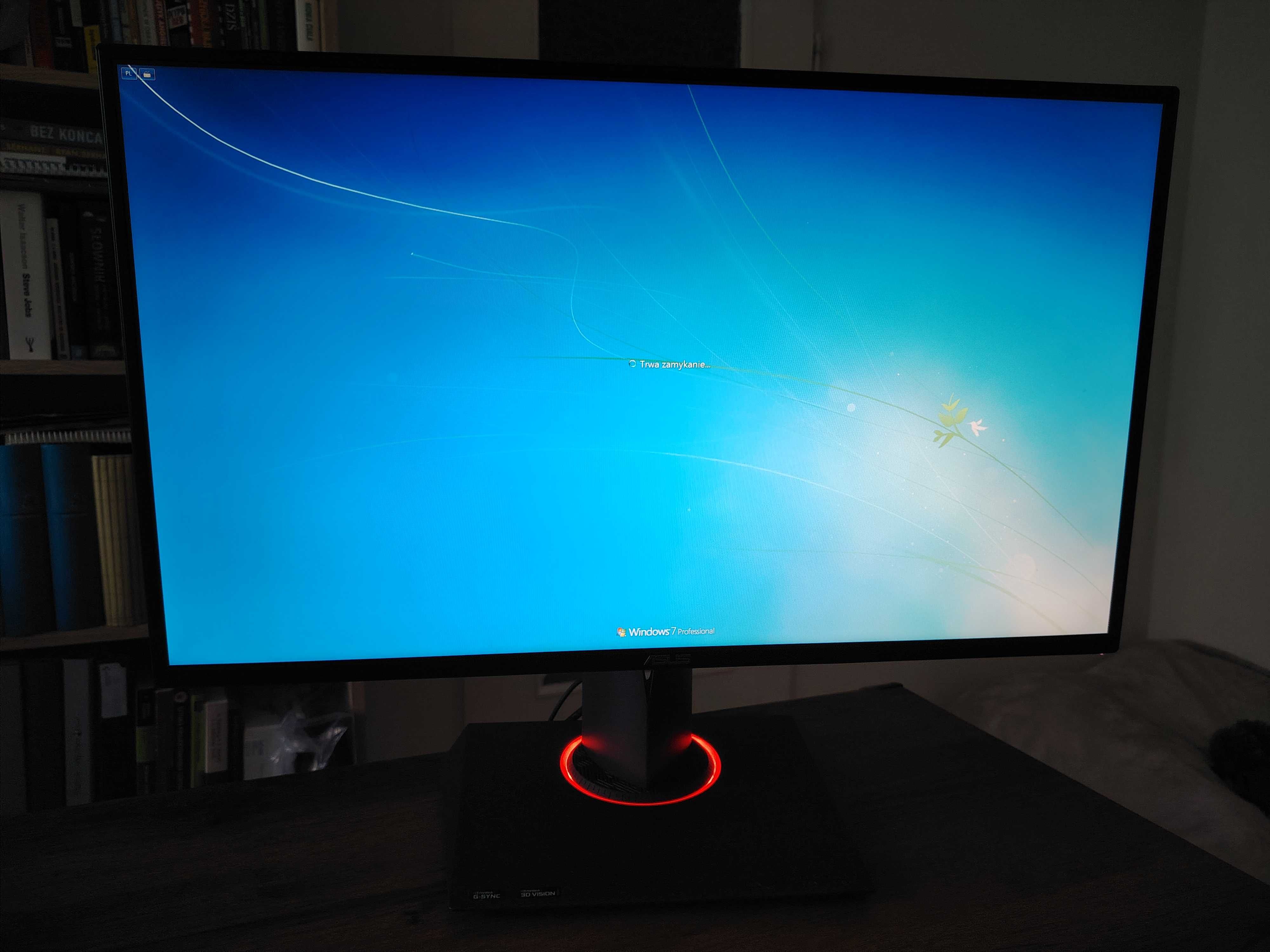 ASUS ROG SWIFT PG278Q Monitor dla graczy 27" 2K WQHD 1ms 144Hz G-SYNC