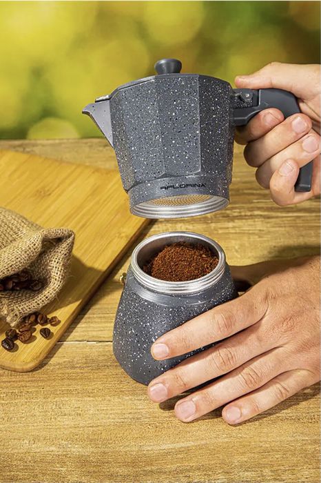 Кавоварка гейзерна Florina Alum Onyx, 300 мл