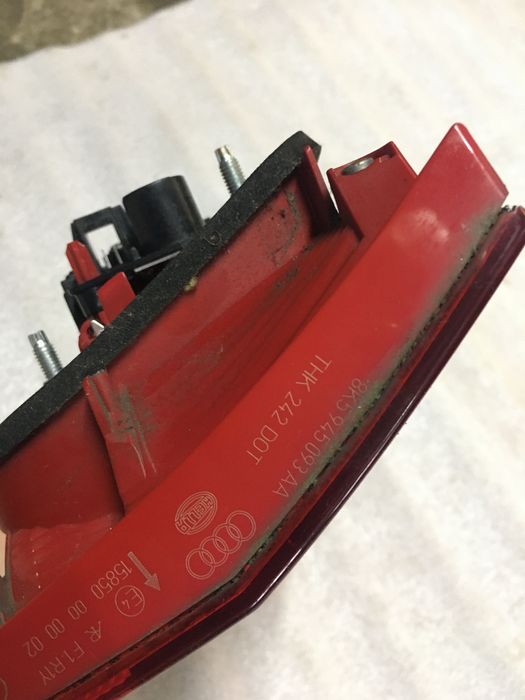 Lampa tył w klapę audi a4 b8 lift sedan