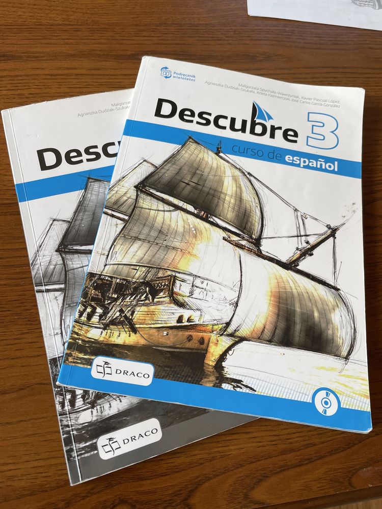 Descubre 3 corso de espanol DRACO książka + zeszyt ćwiczeń