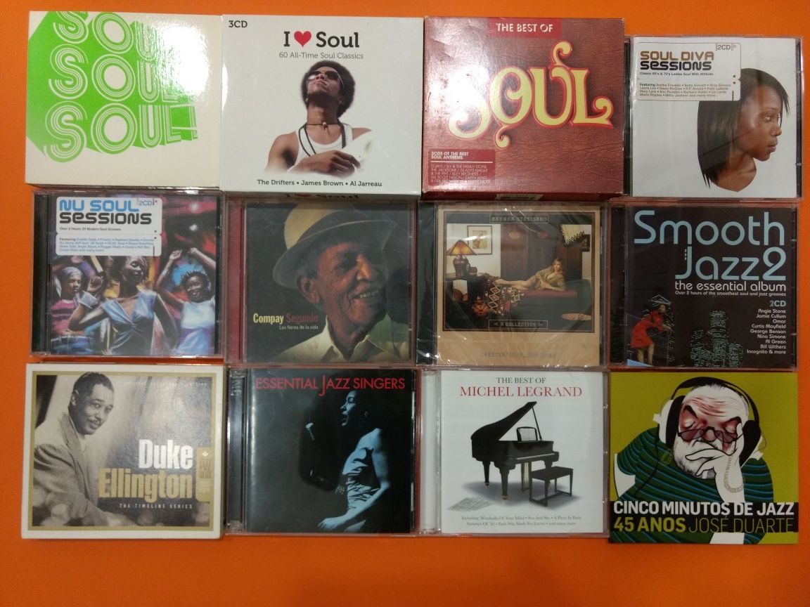 Discos CDs de Jazz / Soul & Funk: Duke Elligton, Nina Simone, outros