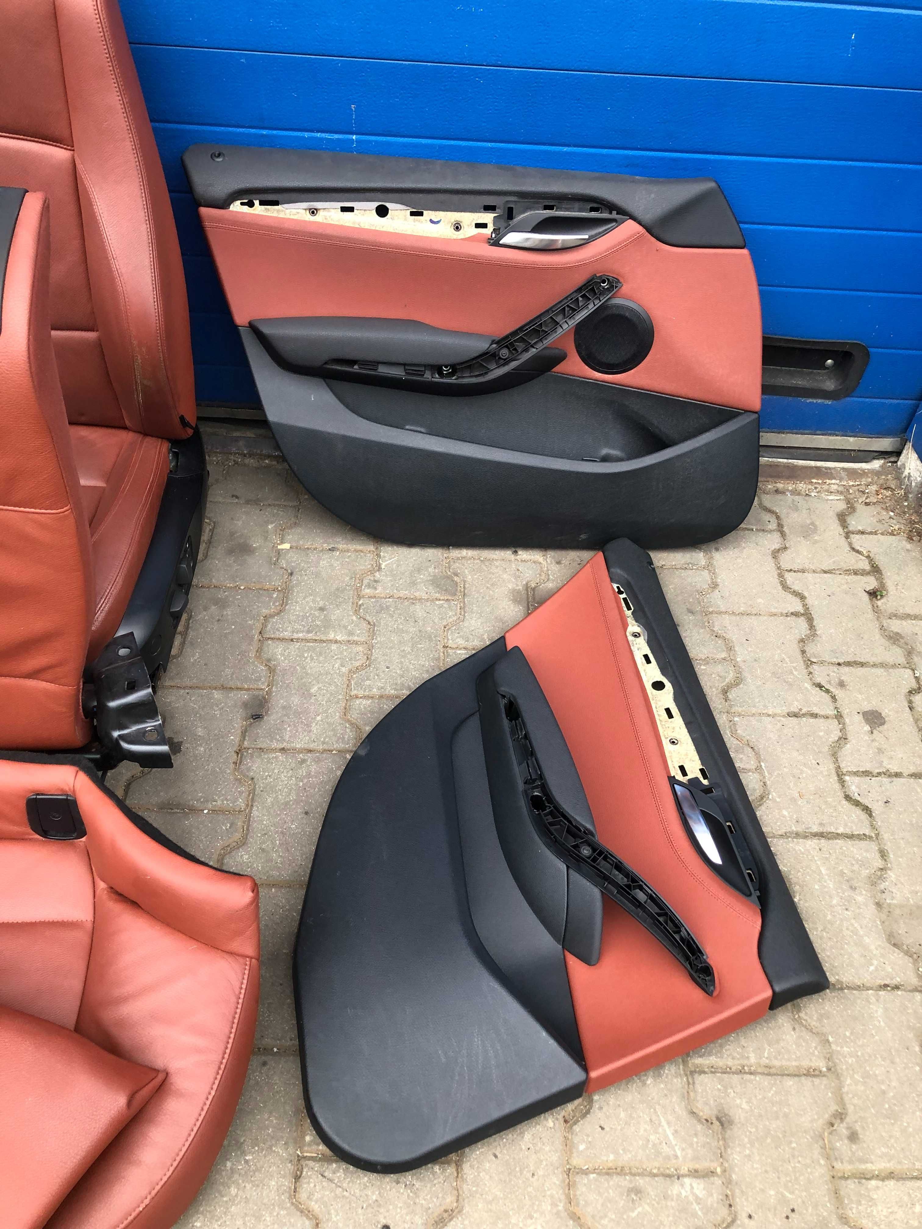 Fotele Wnetrze Skora Boczki Pamiec Elektryka BMW X1 E84 M-PAKIET Eu