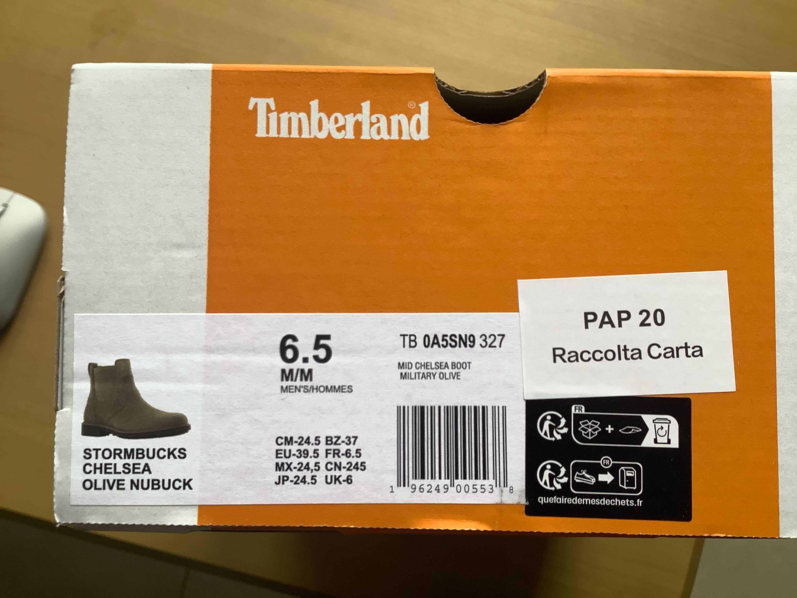 Botas timberland 39,5 waterprof