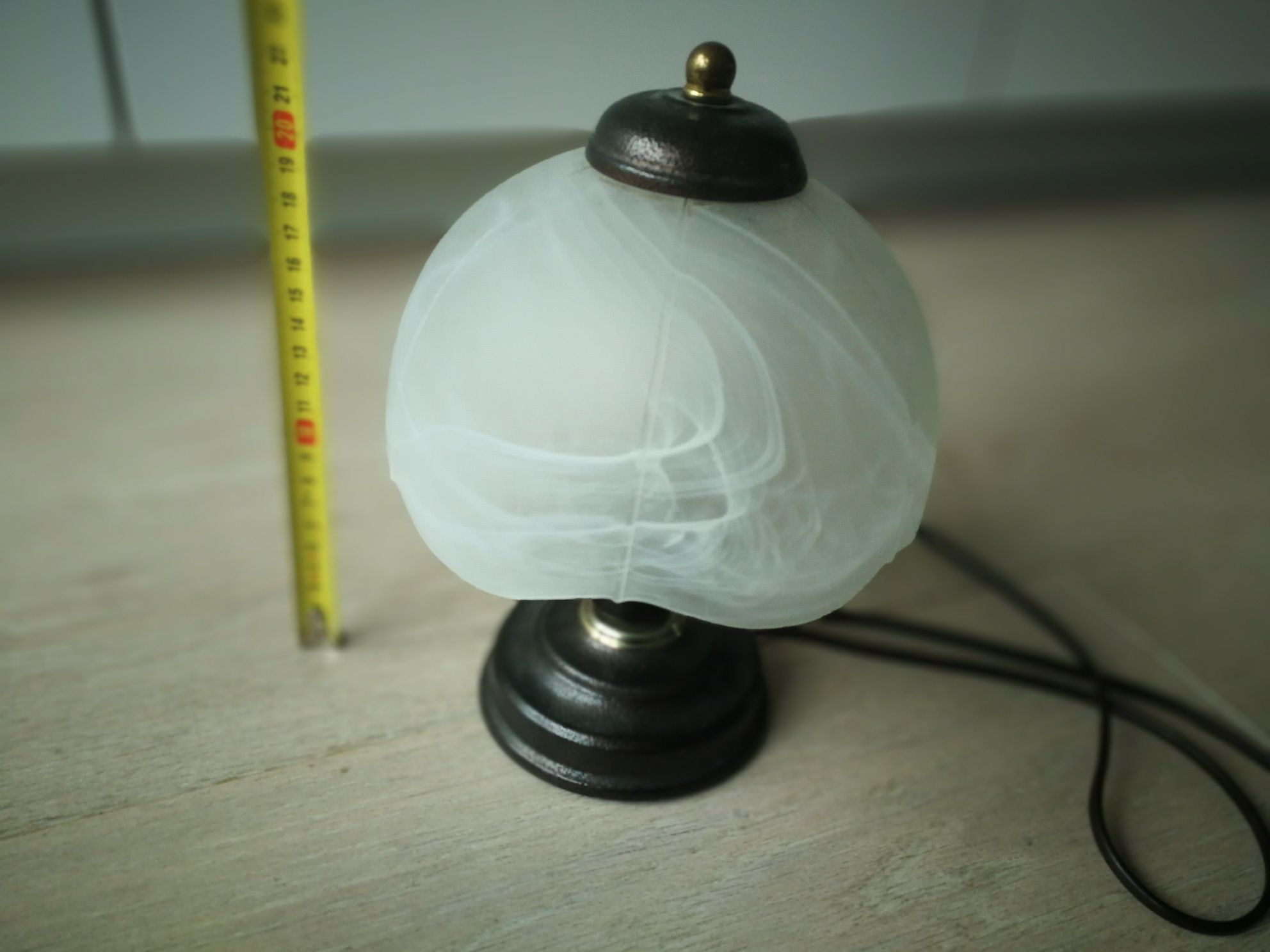 Lampka lampa stojąca retro antyk