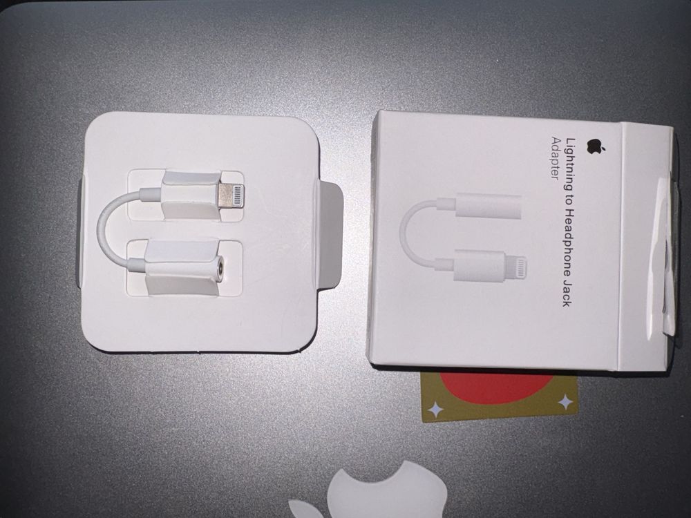 Adapter / przejściówka do iphona na słuchawki nowa nieużywana