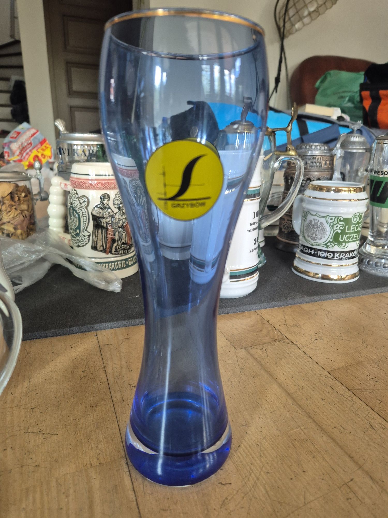 Pokal do piwa Grzybów kopalni siarki