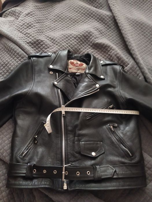 Kurtka skórzana ramoneska damska