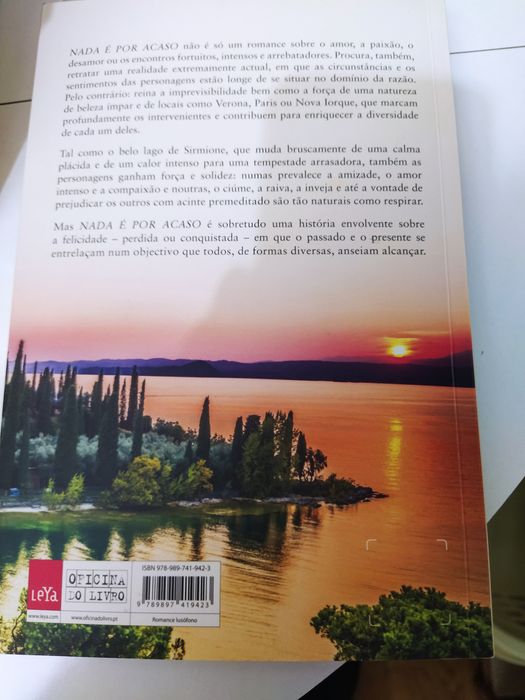 Livro de Maria Roma. Título Nada é por acaso