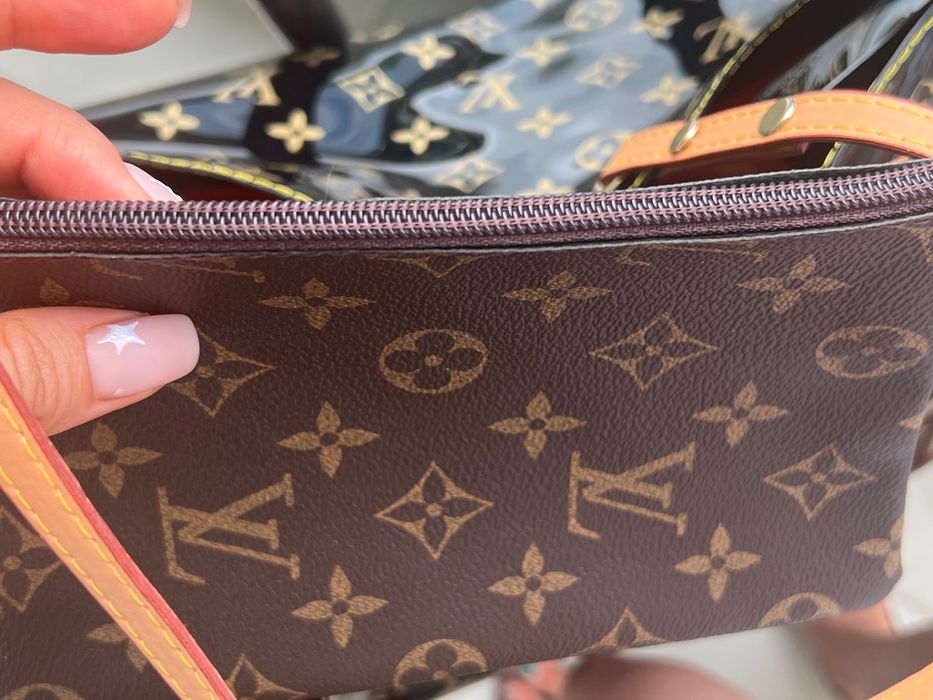 Torba duża LV Louis Vuitton monogramy