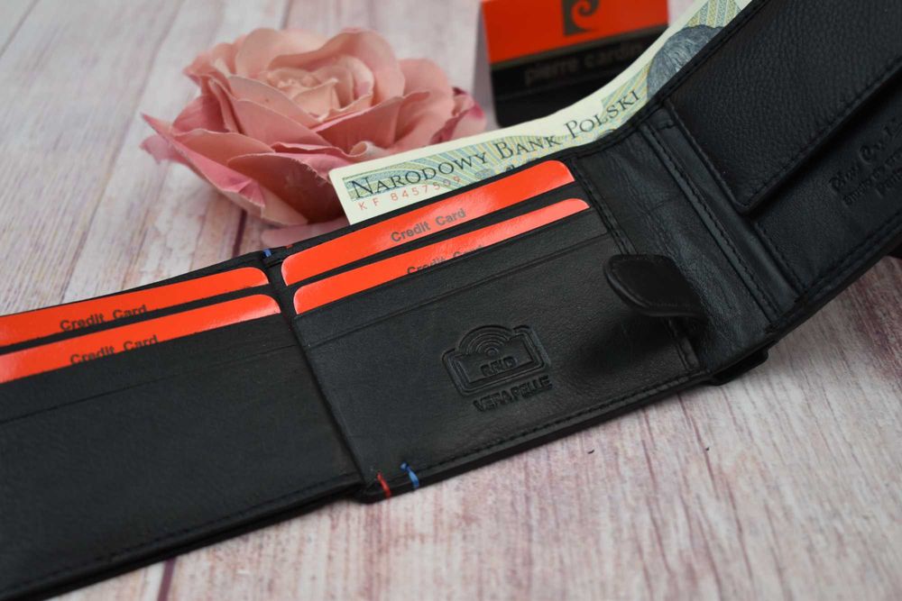 Portfel skórzany Pierre Cardin Blue Edition 2025 super cena