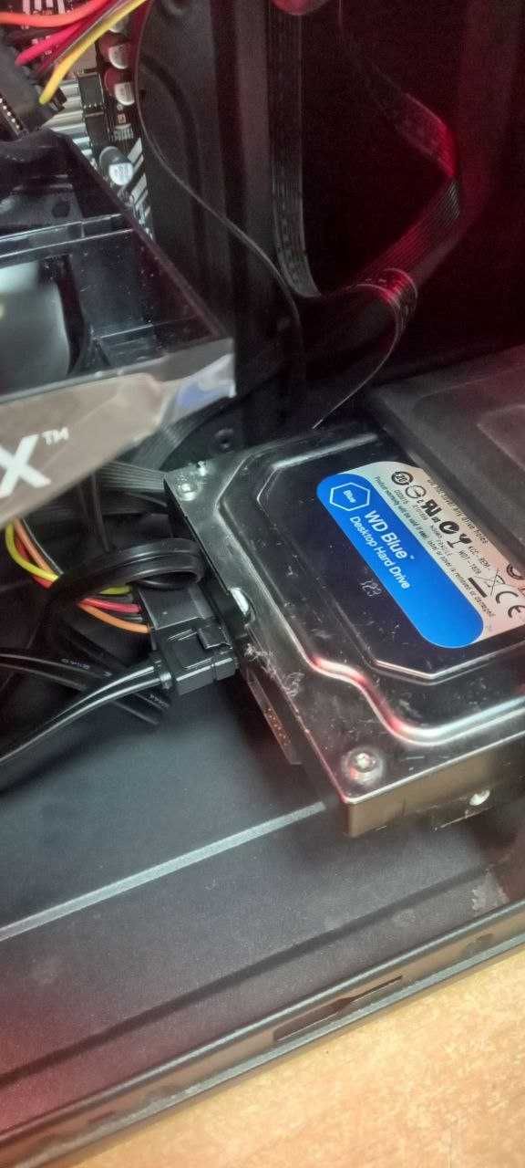 б.в.ігровий с.блок Ryzen 5 5500,16 озу,m2-120+1Tb,відео RTX 3050-6 гб