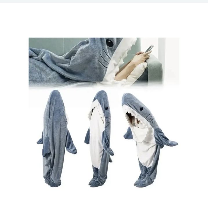 Кигуруми теплое акула