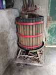 Prensa para espremer as uvas