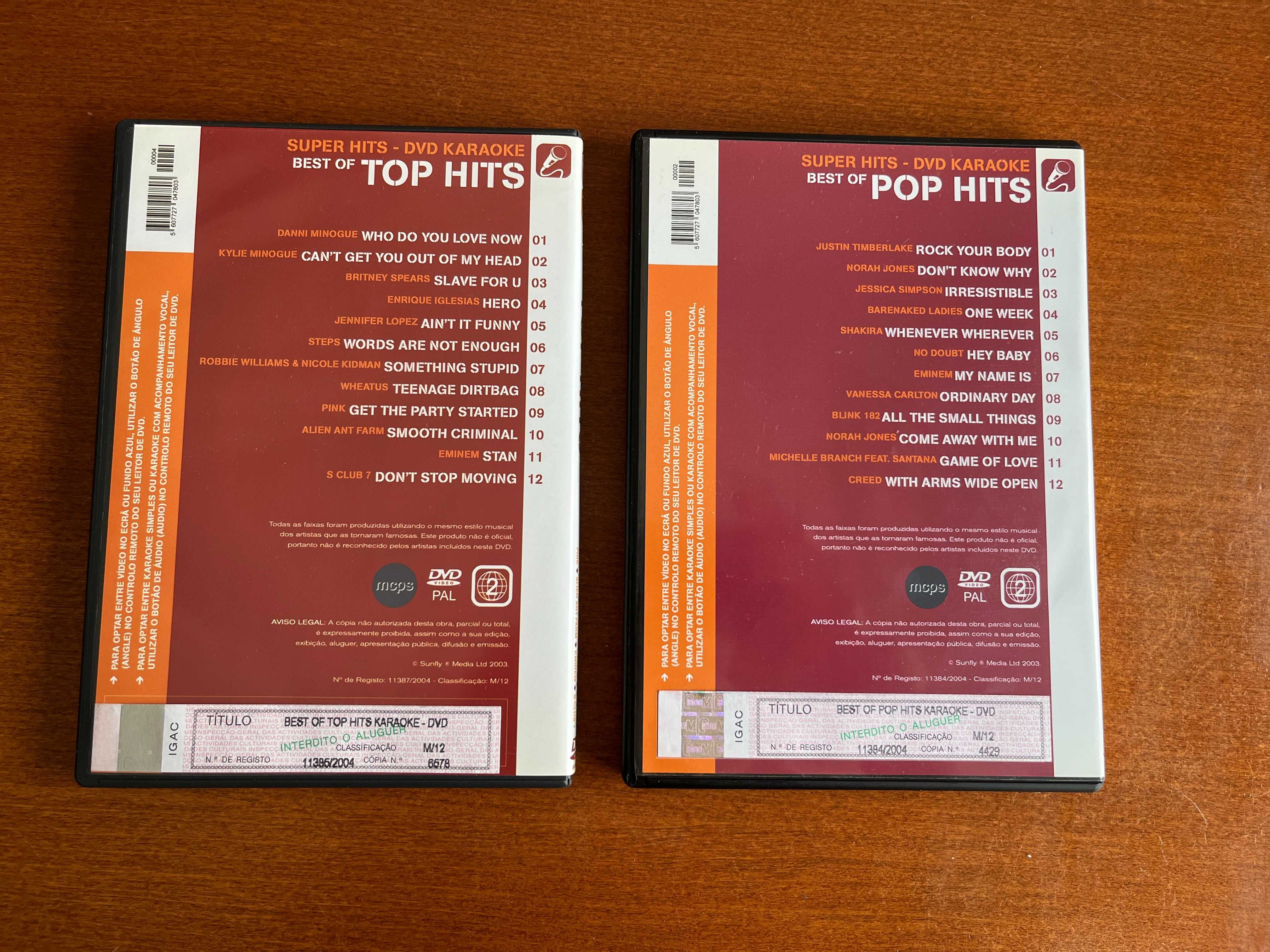 Best of TOP Hits - Super Hits DVD Karaoke
